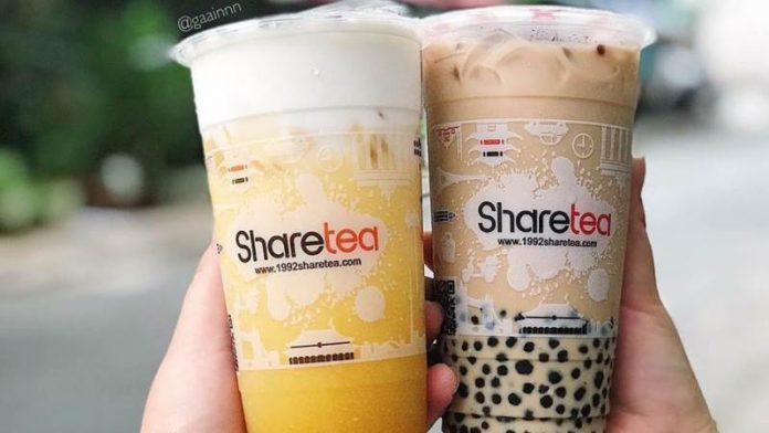ShareTea khuyến mãi