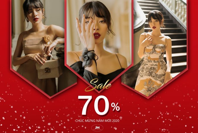 jm giảm giá đến 70% toàn bộ sản phẩm