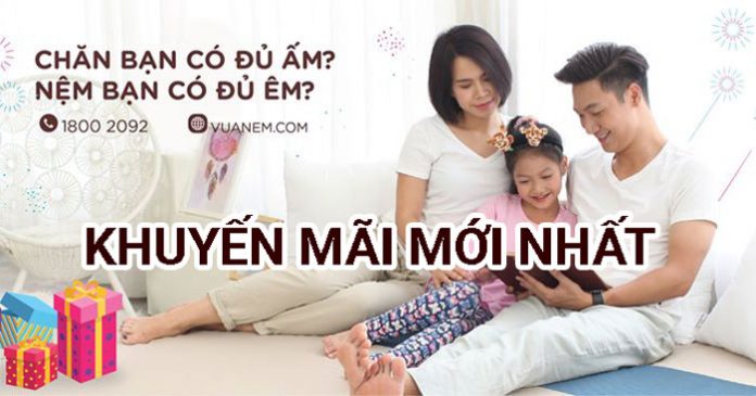 Vua Nệm khuyến mãi mới nhất 3.2.2020