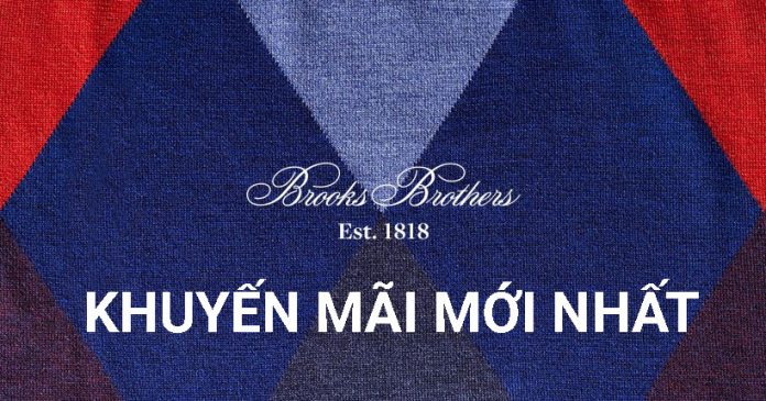 brooks brother khuyến mãi