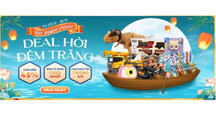 Mykingdom giảm tới 45% đến hết 16/9