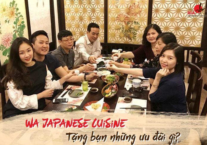 wa japanese cuisine khuyến mãi