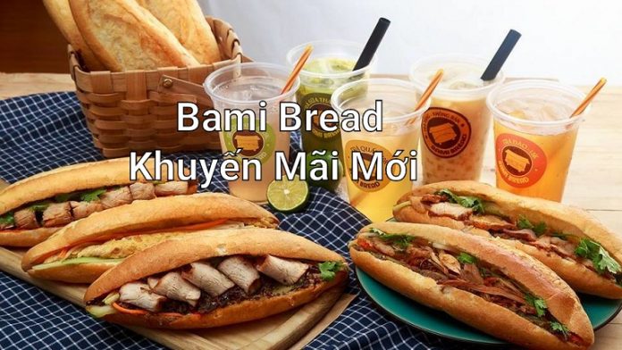 bami bread khuyến mãi