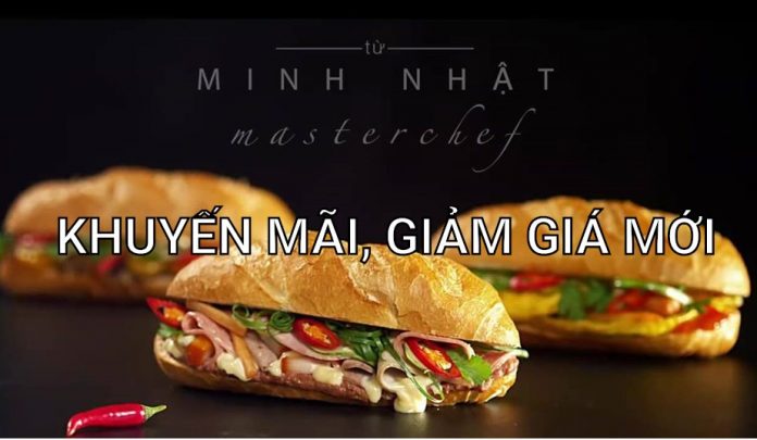 bánh mỳ minh nhật khuyến mãi