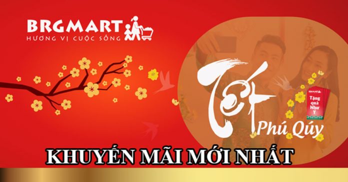 brg mart khuyến mãi mới nhất 27-12-2021