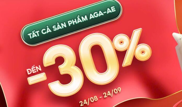con cưng khuyến mãi đến 30% đến hết 24/9