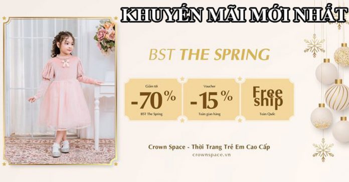 crown space khuyến mãi mới nhất 27-12-2021