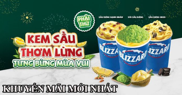 dairy queen khuyến mãi mới nhất 3-12-2021