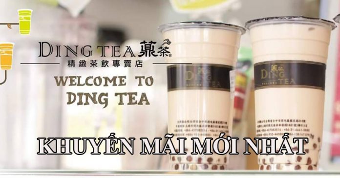 ding tea khuyến mãi mới nhất 27-10-2021