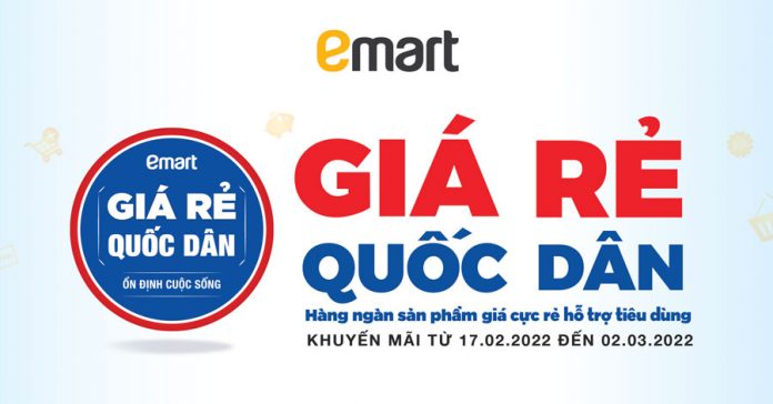 emart giá rẻ quốc dân 16-2-2022