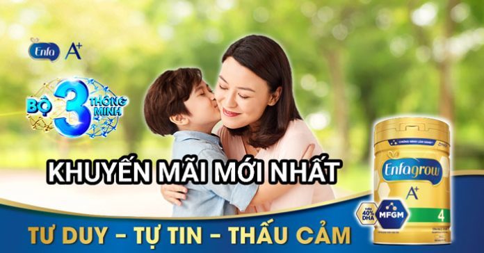 Enfa a+ khuyến mãi