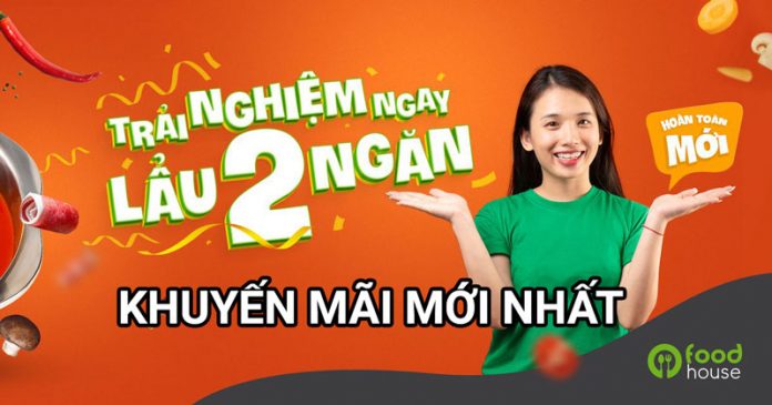 food house khuyến mãi