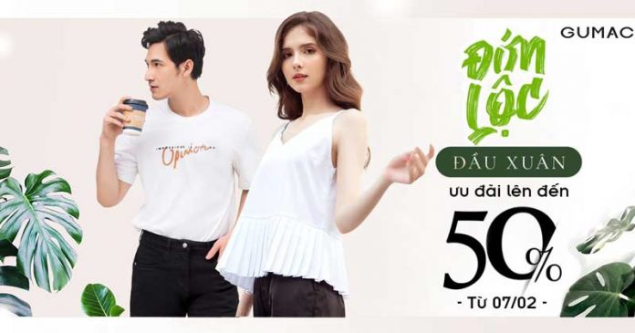 Gumac khuyến mãi đến 50%