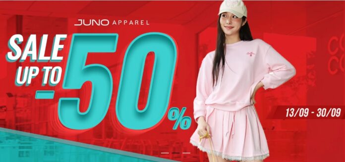 juno ưu đãi tới 50% đến 3009