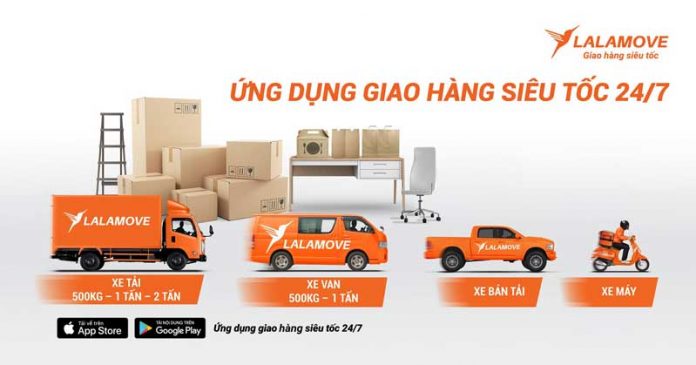 Lalamove khuyến mãi mới nhất tháng 6/2021
