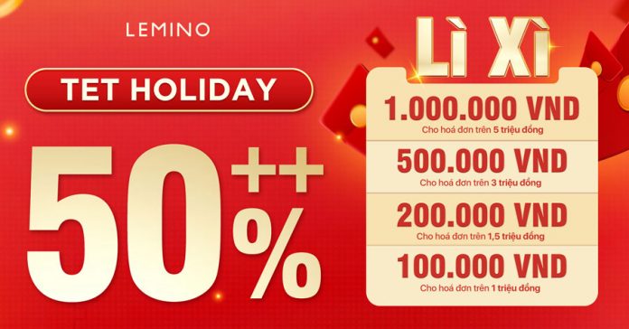 lemino lì xì tới 1 triệu đồng 25-1-2022
