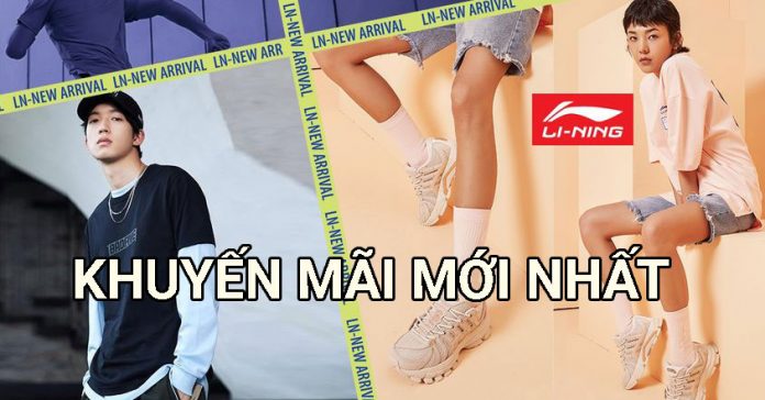 Lining khuyến mãi mới nhất