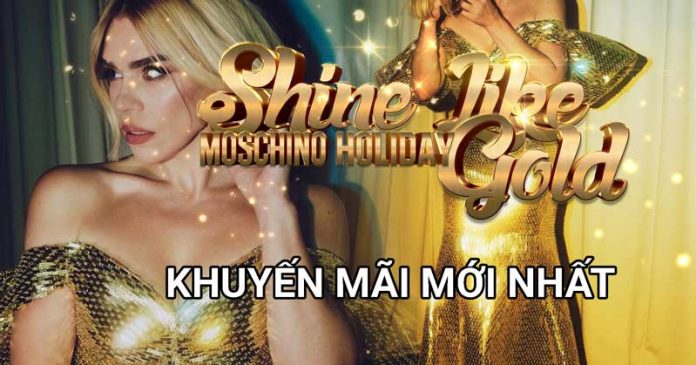 Moschino khuyến mãi tháng 1/2022