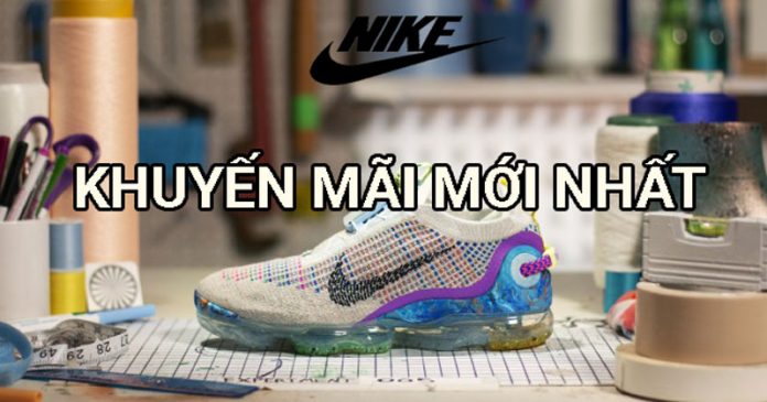 Nike khuyến mãi 50% cho các sản phẩm