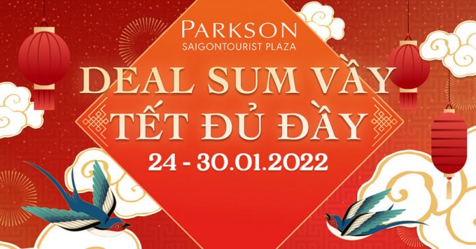 parkson sale tết 50% 26-1-2022