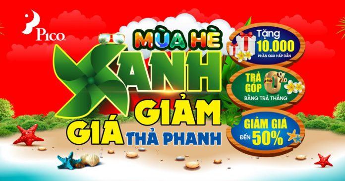 Pico khuyến mãi chào hè giảm đến 50% các sản phẩm