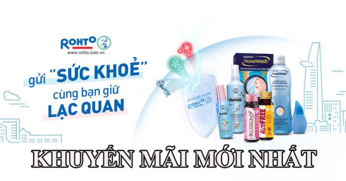 rohto khuyến mãi mới nhất 3-11-2021