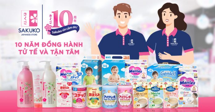 sakuko store khuyến mãi mới nhất 6-10-2021