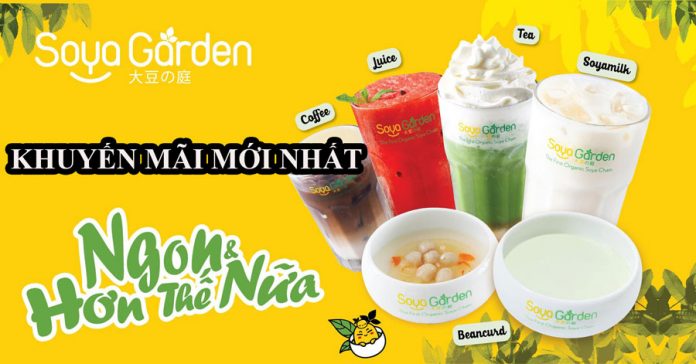 Soya Garden khuyến mãi mới nhất 30-11-2021