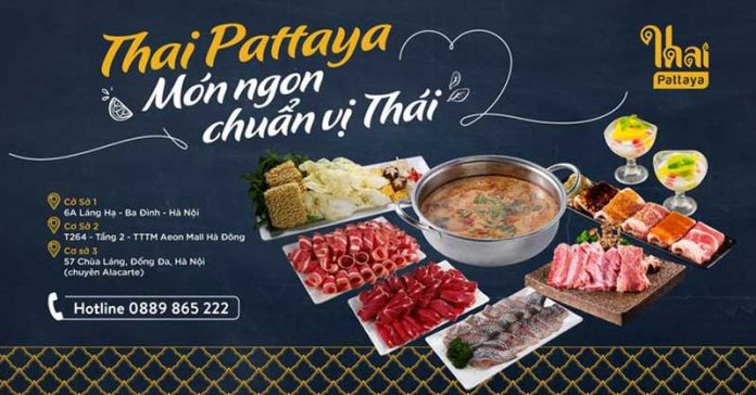 Thai Pattaya khuyến mãi chỉ 169K